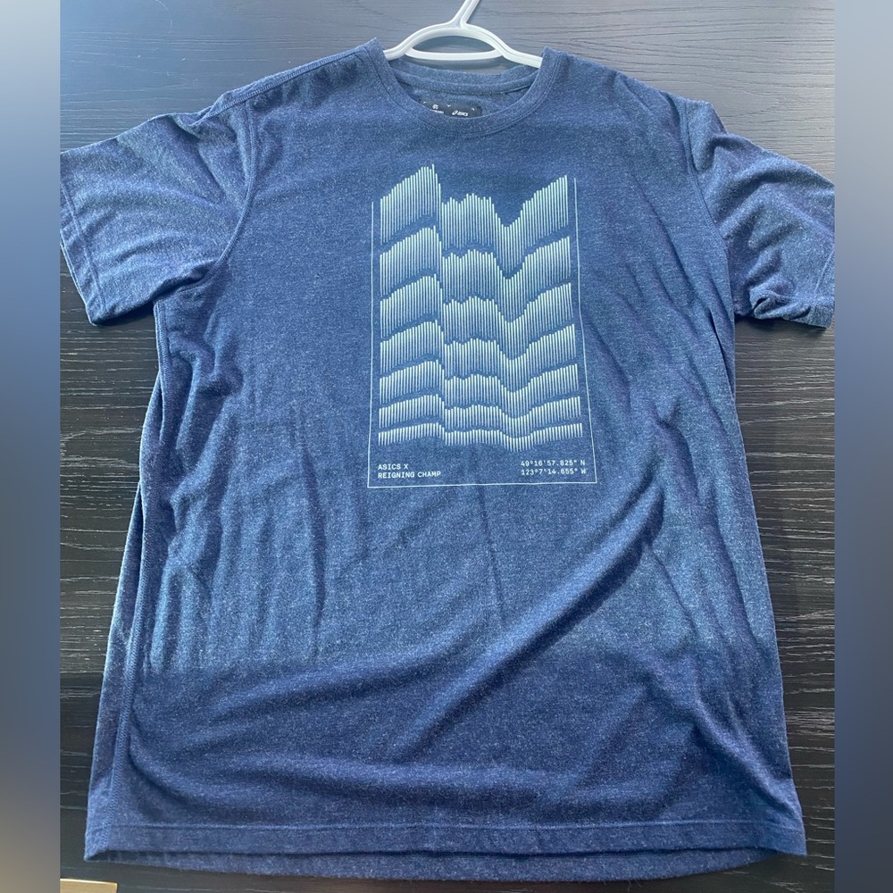 Asics x Reigning Champ Collab tee shirt. Worn once. Size L.